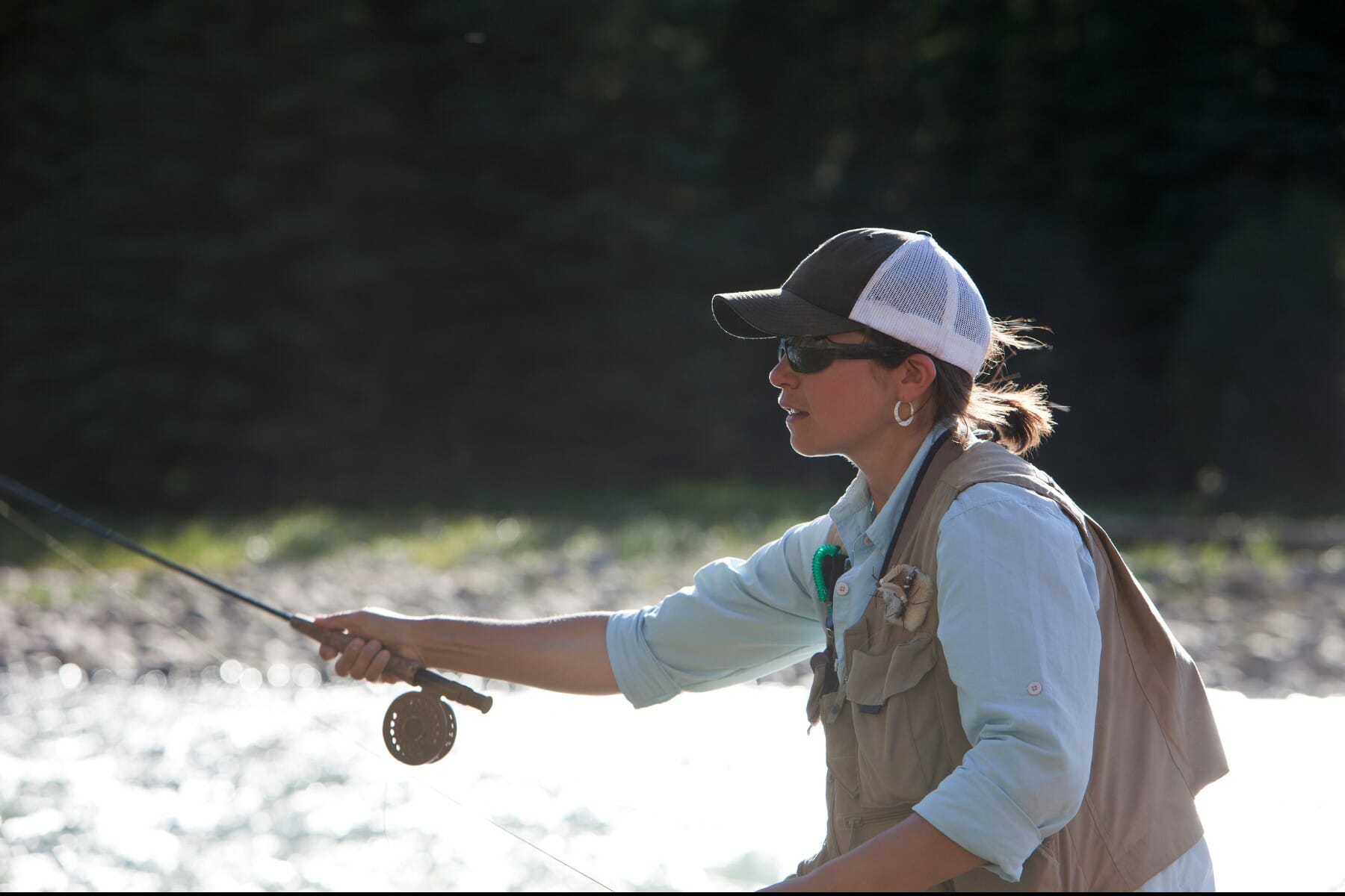 Female Angler